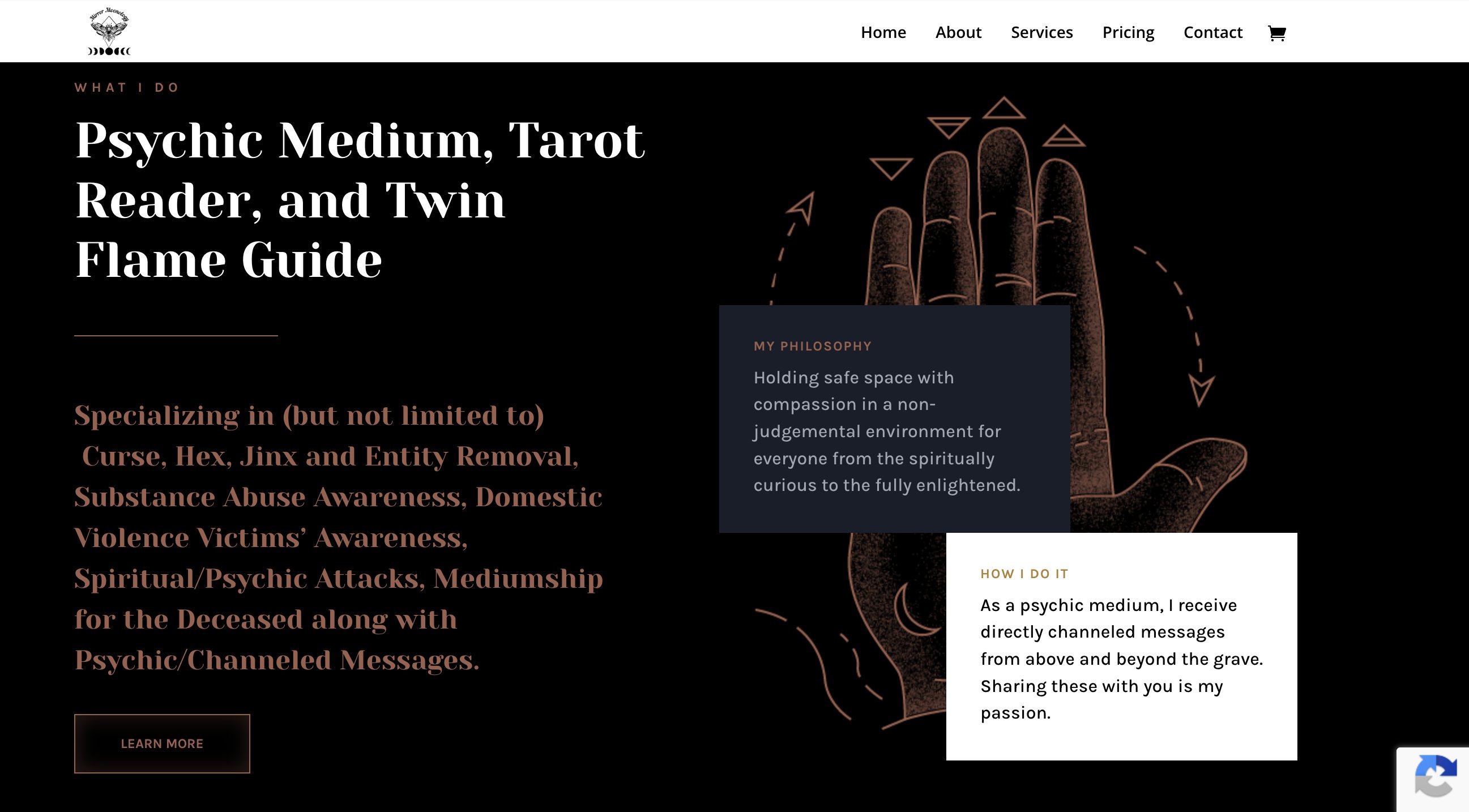 Mirror Moonology website